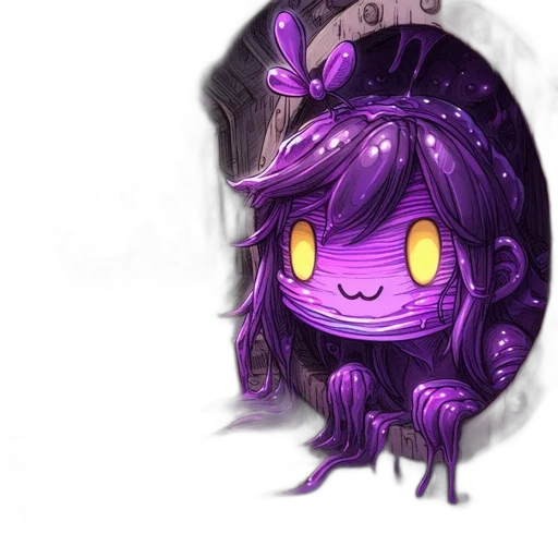 creature, mask, crown, robot, concept art, fantasy art, pixel art, watercolor transparent PNG cut-out