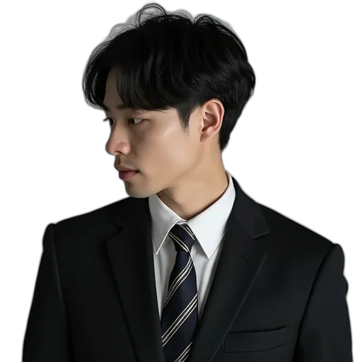 staff, jacket, face, photorealistic, cartoon, concept art, oil painting, monochrome transparent PNG cut-out