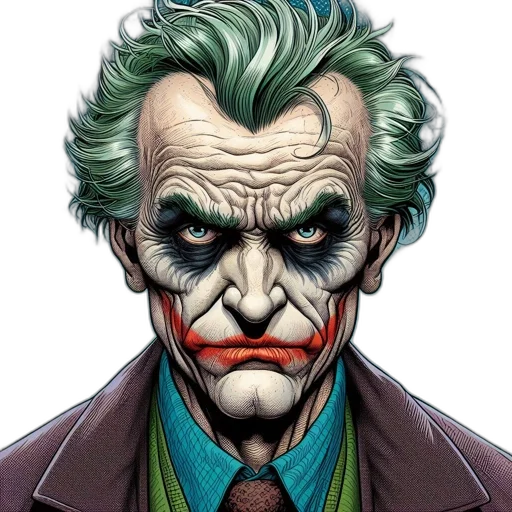 face, mask, comic book art, concept art, cartoon, photorealistic, portrait, man transparent PNG cut-out