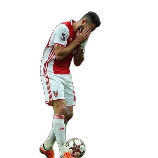 players, cry, during, ligue transparent PNG cut-out