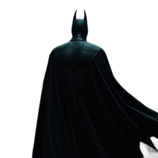 concept art, comic book art, 3d render, photorealistic, batman, trilogy, dark, knight transparent PNG cut-out