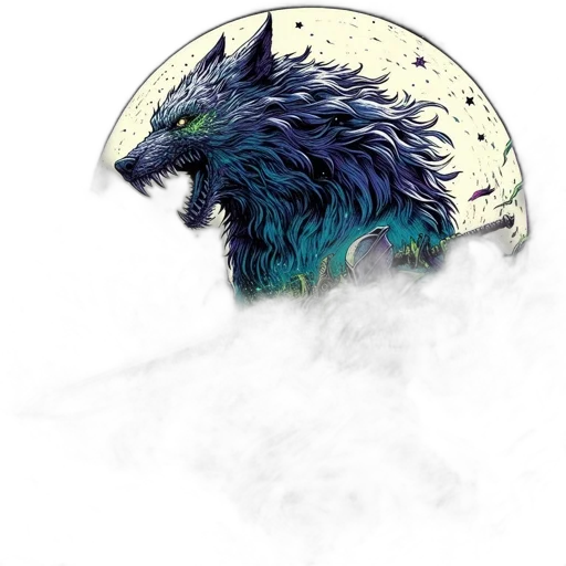 dragon, staff, creature, mask, fantasy art, concept art, watercolor, pixel art transparent PNG cut-out
