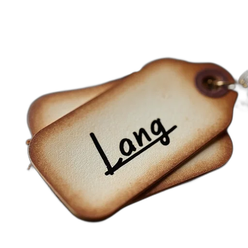 3d render, image, name, tag transparent PNG cut-out