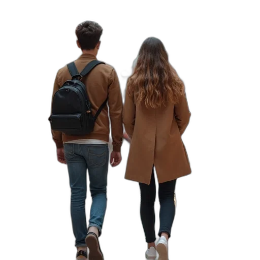 jacket, umbrella, shoes, hat, 3d render, photorealistic, concept art, city street transparent PNG cut-out