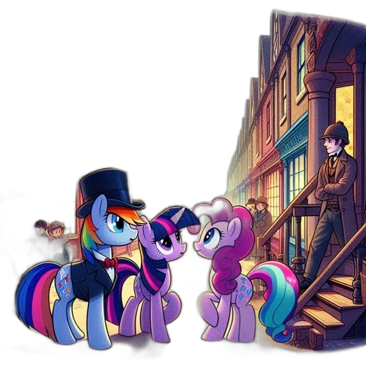 hat, staff, concept art, cartoon, pixel art, fantasy art, city street, snow transparent PNG cut-out