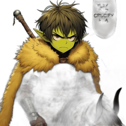 mask, animal, dragon, staff transparent PNG cut-out