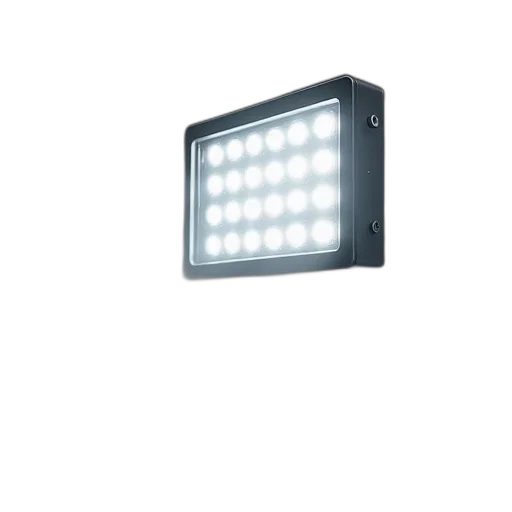 3d render, arco, leds, 300w transparent PNG cut-out