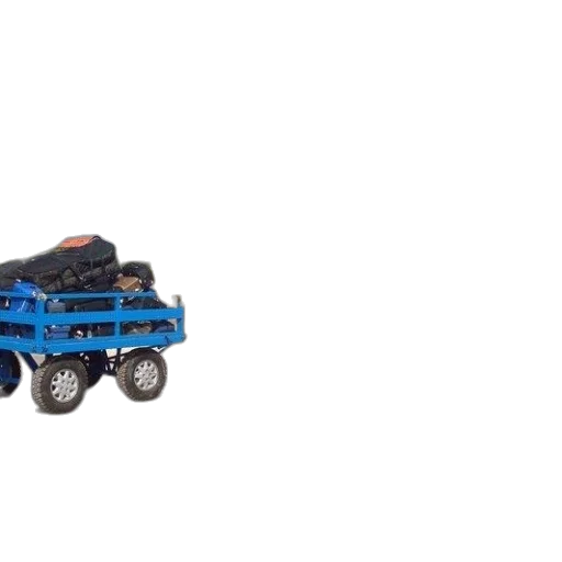 car, robot, weapon, furniture, 3d render, concept art, blue, cart transparent PNG cut-out