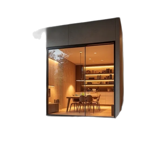 furniture, building, 3d render, photorealistic transparent PNG cut-out