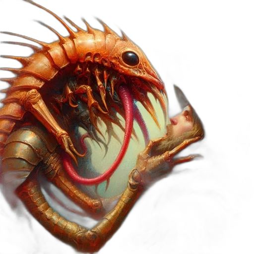 creature, dragon, animal, mask, concept art, fantasy art, photorealistic, 3d render transparent PNG cut-out