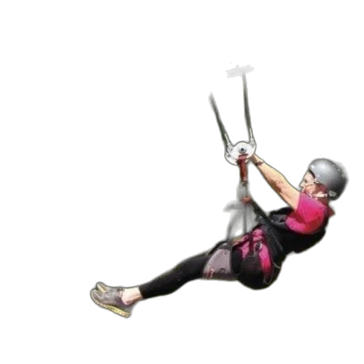 staff, sword, weapon, concept art, 3d render, photorealistic, person, ziplining transparent PNG cut-out