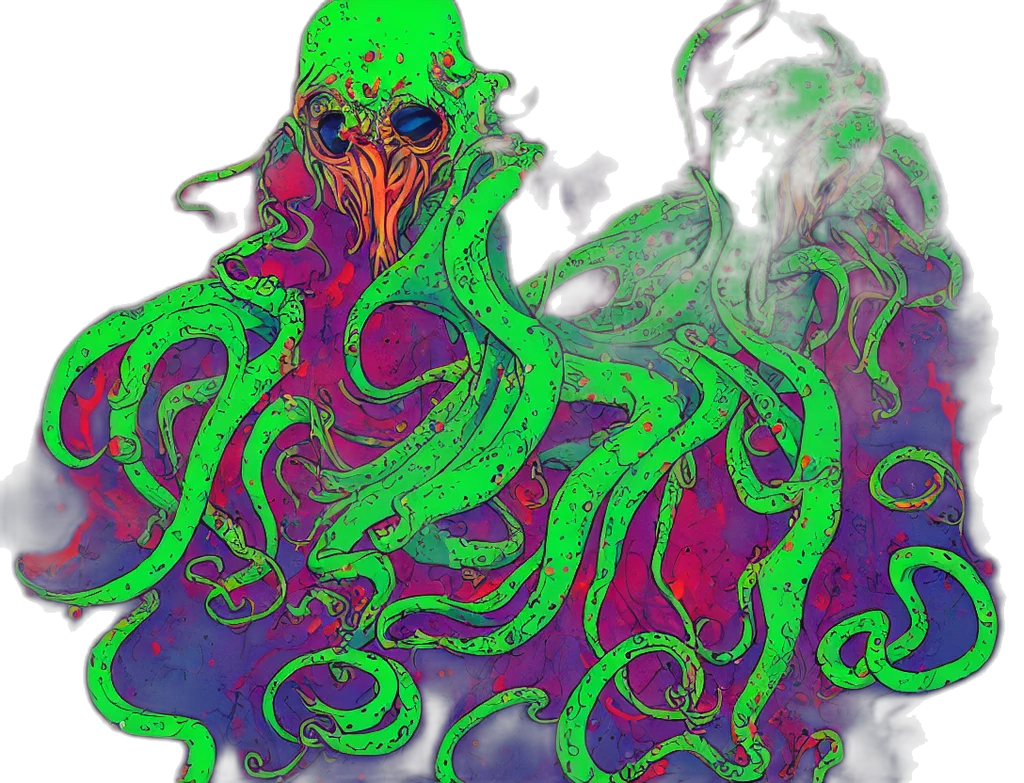 creature, mask, dragon, concept art transparent PNG cut-out