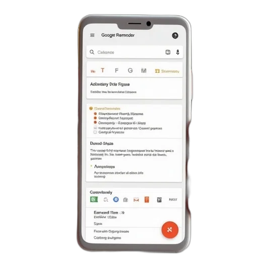 google, calendar, app, reminders transparent PNG cut-out