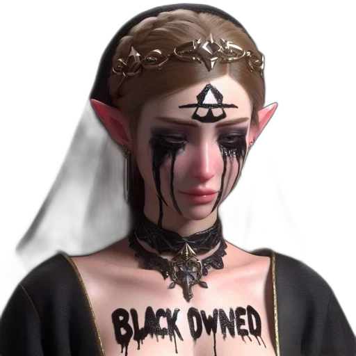 jewelry, mask, crown, face, 3d render, concept art, fantasy art, cyberpunk transparent PNG cut-out