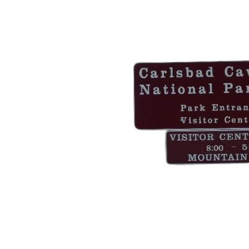 staff, sign, carlsbad, caverns, national, park, road, work transparent PNG cut-out