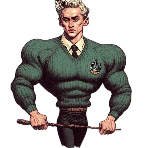 staff, weapon, jacket, comic book art, concept art, pixel art, fantasy art, green transparent PNG cut-out
