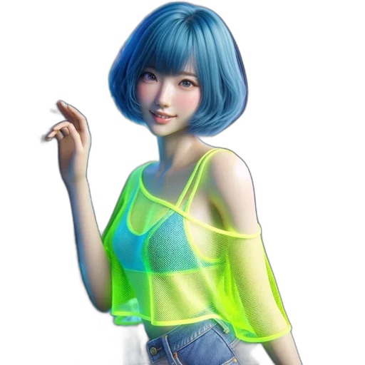 dress, robot, jewelry, staff, fantasy art, 3d render, concept art, photorealistic transparent PNG cut-out
