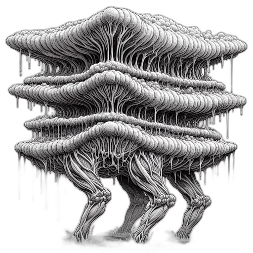 hair, creature, tree, crown, concept art, fantasy art, 3d render, pencil sketch transparent PNG cut-out