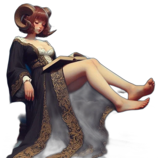 dress, staff, crown, concept art, fantasy art, photorealistic, pixel art, golden transparent PNG cut-out
