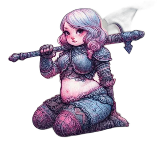 sword, weapon, staff, fantasy art, concept art, pixel art, watercolor, pastel transparent PNG cut-out