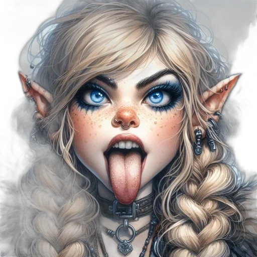 face, dragon, fantasy art, concept art, photorealistic, comic book art, elvish-like, female transparent PNG cut-out