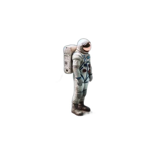 robot, jacket, staff, creature, concept art, 3d render, pixel art, photorealistic transparent PNG cut-out