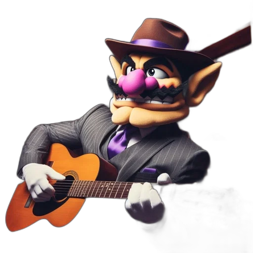 hat, mask, staff, animal, 3d render, concept art, pixel art, cartoon transparent PNG cut-out