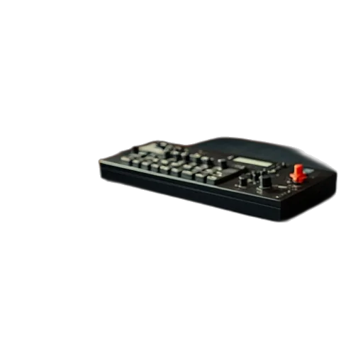 3d render, old, school, radio, mousepads transparent PNG cut-out