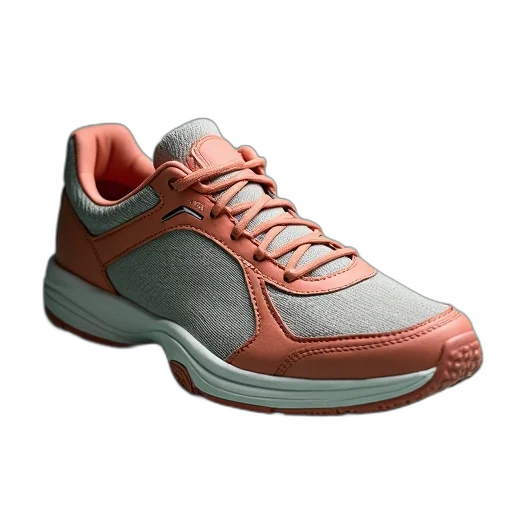 shoes, 3d render, pastel, scarto, blast, clay, men, badminton transparent PNG cut-out