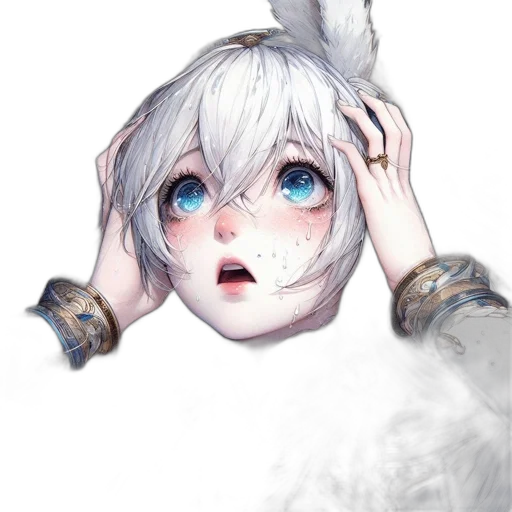mask, face, creature, dragon, fantasy art, watercolor, concept art, anime transparent PNG cut-out
