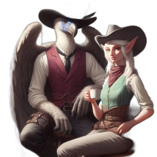 staff, hat, mask, concept art, fantasy art, pixel art, comic book art, dark transparent PNG cut-out