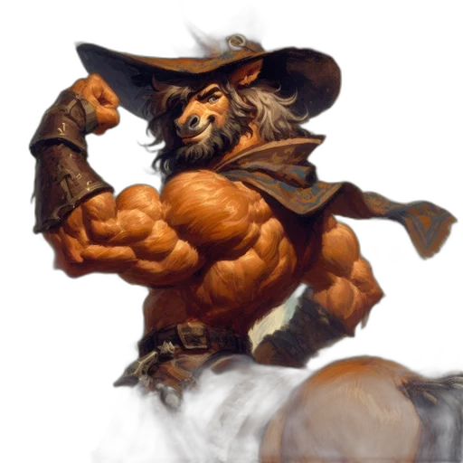 weapon, staff, fantasy art, concept art, photorealistic, comic book art, confident, muscular transparent PNG cut-out
