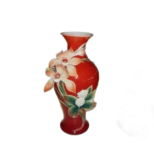 flower, bottle, jewelry, 3d render, photorealistic, oil painting, red, three transparent PNG cut-out