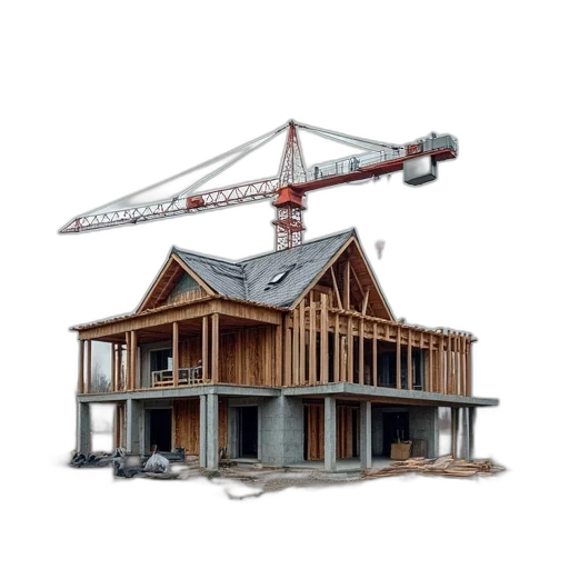building, robot, furniture, 3d render, concept art, photorealistic, construction, work transparent PNG cut-out