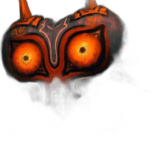mask, robot, creature, staff, concept art, fantasy art, 3d render, photorealistic transparent PNG cut-out