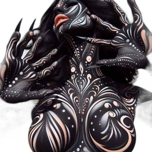 mask, crown, jewelry, dragon, photorealistic, fantasy art, 3d render, concept art transparent PNG cut-out