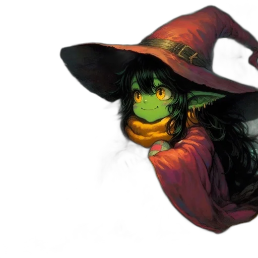 mask, hat, face, staff, fantasy art, concept art, pixel art, comic book art transparent PNG cut-out