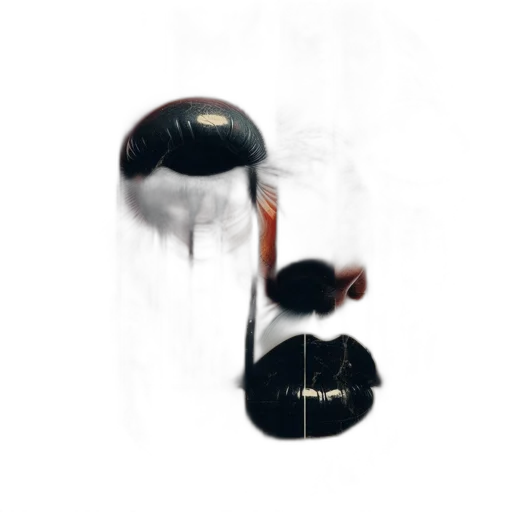 umbrella, mask, face, weapon, concept art, photorealistic, 3d render, pixel art transparent PNG cut-out