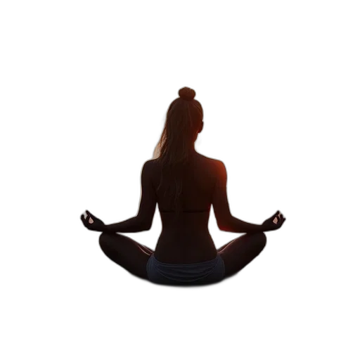 staff, 3d render, photorealistic, meditation transparent PNG cut-out
