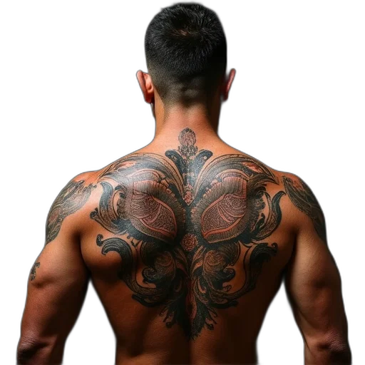 dragon, photorealistic, old, samoan transparent PNG cut-out