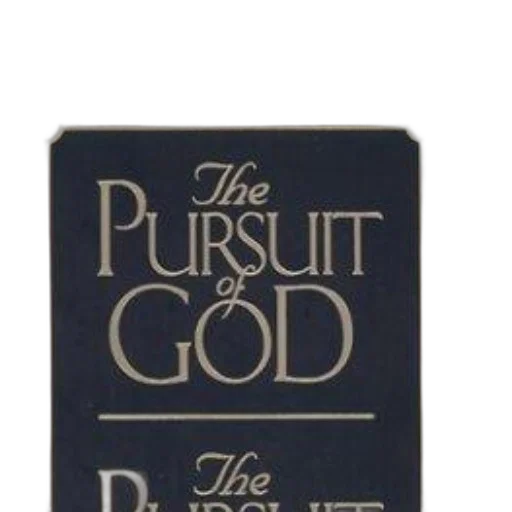 pursuit, god, tozer, book, black, cover, featuring, author transparent PNG cut-out