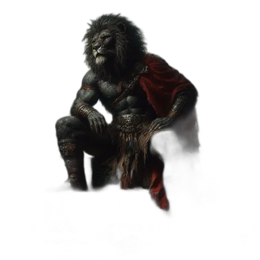 animal, creature, staff, concept art, fantasy art, comic book art, 3d render, majestic transparent PNG cut-out