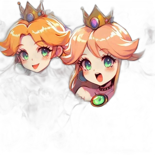 crown, staff, dragon, mask, concept art, pixel art, anime, fantasy art transparent PNG cut-out