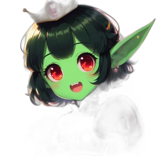 staff, dragon, mask, creature, fantasy art, pixel art, anime, concept art transparent PNG cut-out
