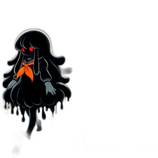 hair, creature, crown, mask, concept art, pixel art, 3d render, cartoon transparent PNG cut-out