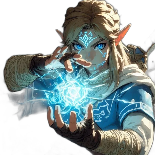 staff, weapon, face, sword, concept art, fantasy art, pixel art, anime transparent PNG cut-out