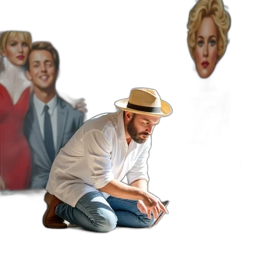 hat, jacket, furniture, concept art, photorealistic, oil painting, watercolor, fire transparent PNG cut-out