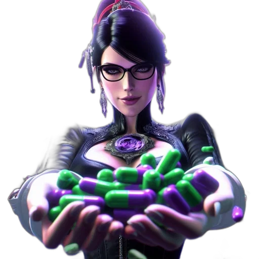 weapon, jacket, staff, face, concept art, cyberpunk, 3d render, pixel art transparent PNG cut-out