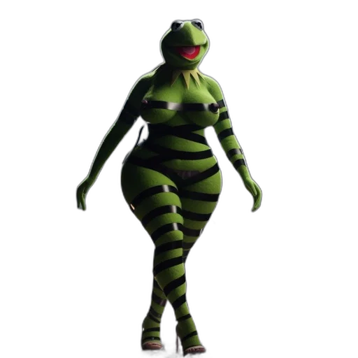 dress, creature, animal, dragon, concept art, 3d render, green, anthropomorphic transparent PNG cut-out