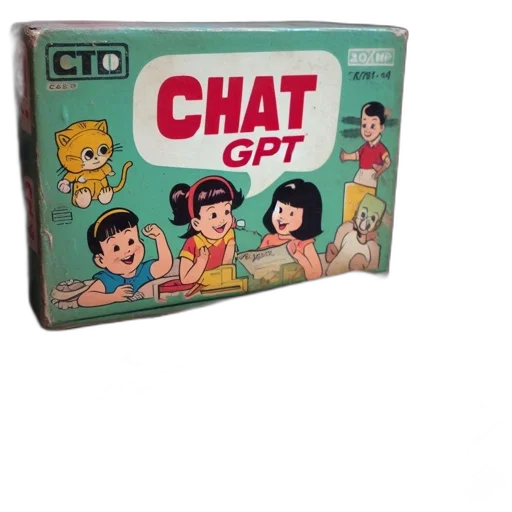 furniture, old, board, game, named, chat, gpt, featuring transparent PNG cut-out